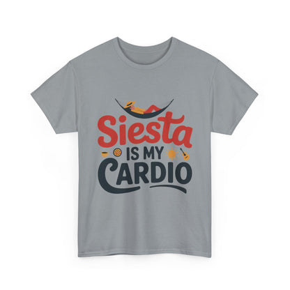 Siesta Is My Cardio Funny Mens T-Shirt Spain Humor Tee, Siesta Shirt, Siesta Culture Gift