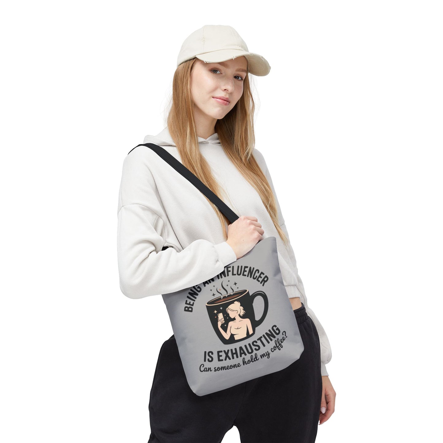 Influencer Tote Bag - Perfect for Coffee Lovers, Unique Gift for Birthdays, Weekend Outings, Stylish & Functional Accessory, Perfect [...]