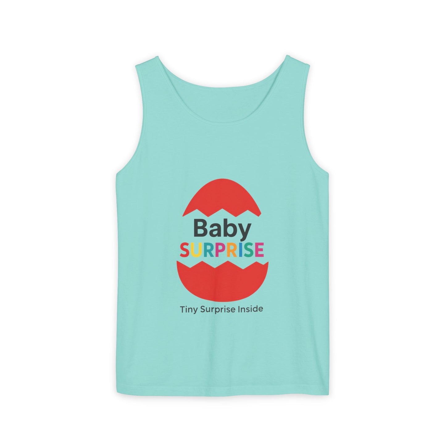 Baby Surprise Maternity Tank Top, Pregnancy Announcement Tank, Mom To Be Gift, Expecting Baby Reveal Top, Baby Shower Gift,Gender Reveal Tee