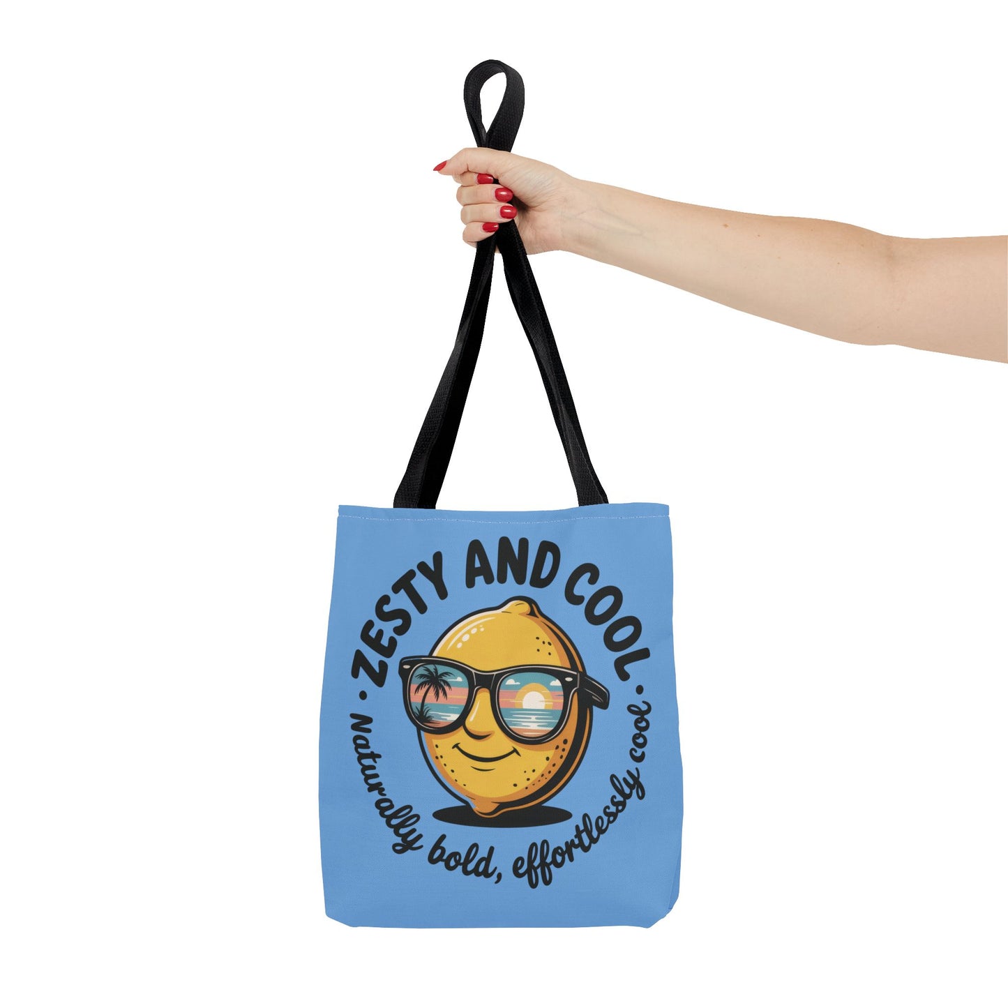 Zesty Lemon Tote Bag - Fun & Bold Carry-All for Everyday Use, Summer, Beach Days, Gifts, Eco-Friendly Shopping, Large Tote Bag