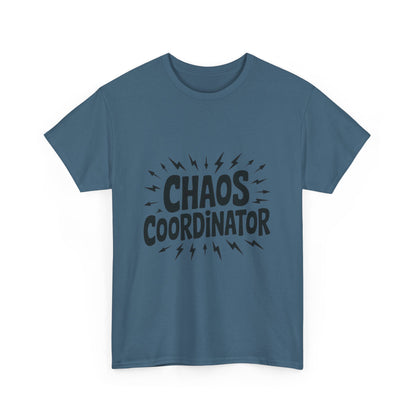 Chaos Coordinator Heavy Cotton Men's Tee, Fun T-Shirt, Gift for Organizers, Humor Tee, Men's Casual Wear