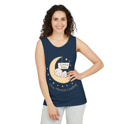 Maternity Tank Top, Coming Soon Pregnancy Announcement Top, Mom To Be Gift, Expecting Baby Reveal Tee, Baby Shower Top, Gender Reveal Top