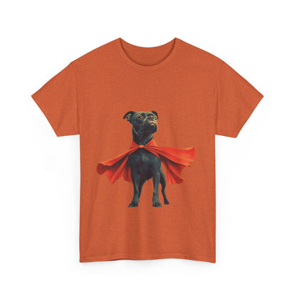 Superhero Dog Tee - Playful Pet Shirt, Gift for Dog Lovers, Fun Casual Wear, Perfect for Birthdays