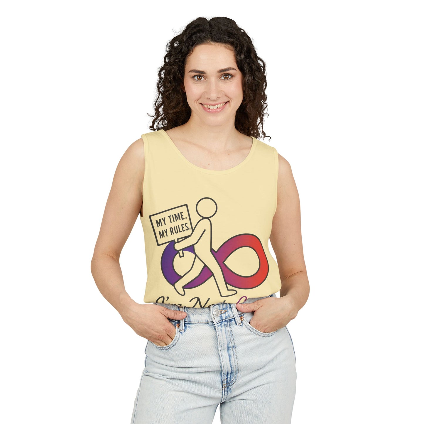 My Time My Rules Womens Tank Top, Funny T-Shirt, Casual Wear, women empowerment tee, confident woman shirt, self love t shirt