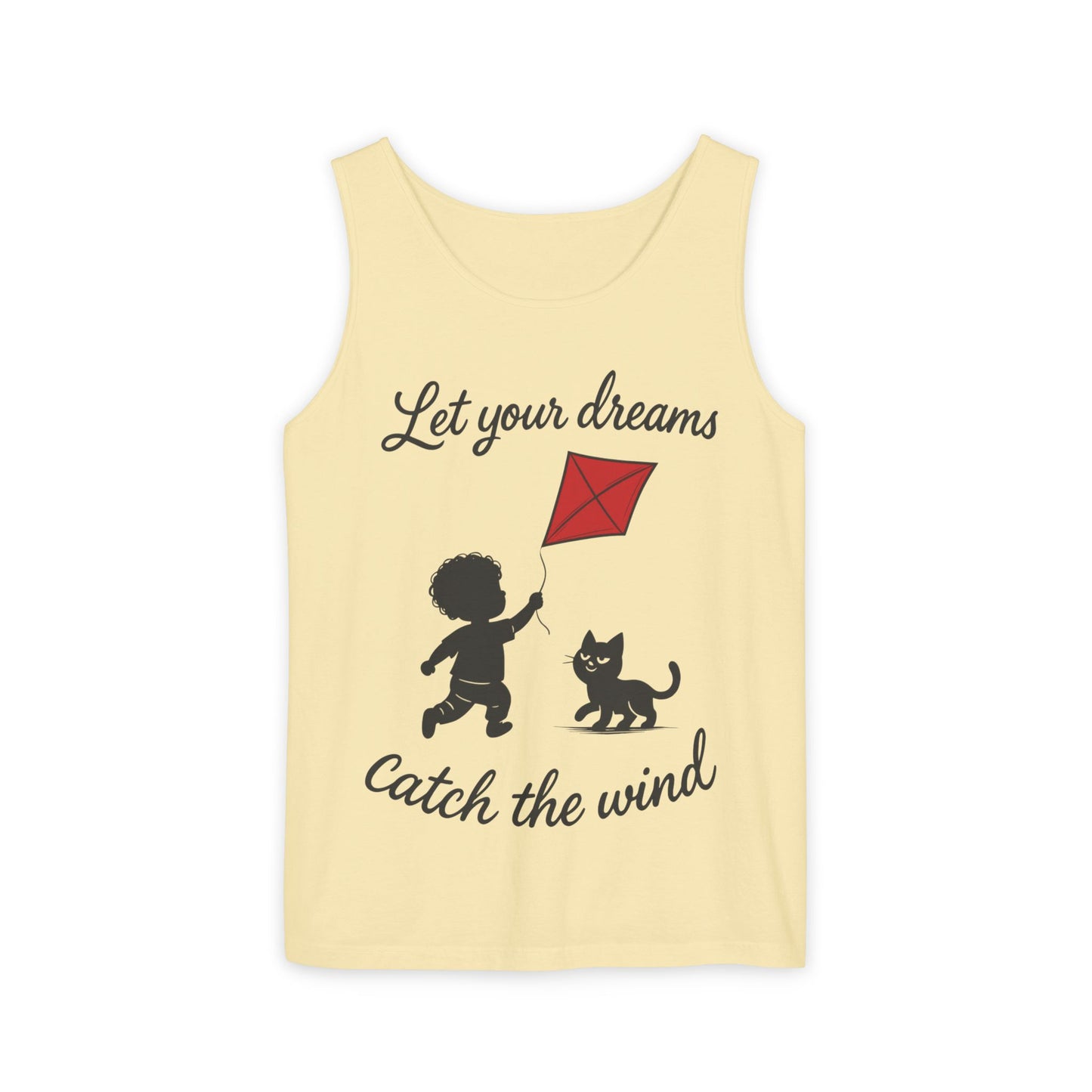 Dream-Catching Tank Top - Lightweight, Womens, Inspirational Graphic Tee, Summer Wear, Perfect Gift for Kids & Families