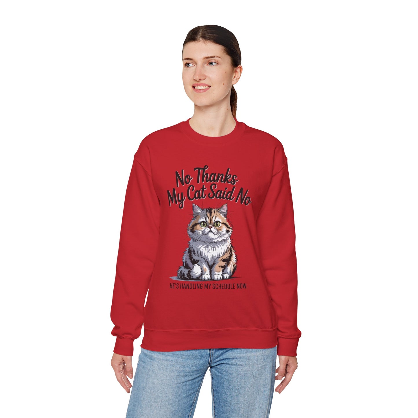 Funny Cat Crewneck Sweatshirt - Ideal Gift for Cat Lovers, Cozy Animal Sweater, Novelty Pet Lover Gift, Cute Cat-Themed Apparel, [...]