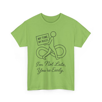 My Time My Rules Women's Heavy Cotton Tee, Funny T-Shirt, Casual Wear, women empowerment tee, confident woman shirt, self love t shirt