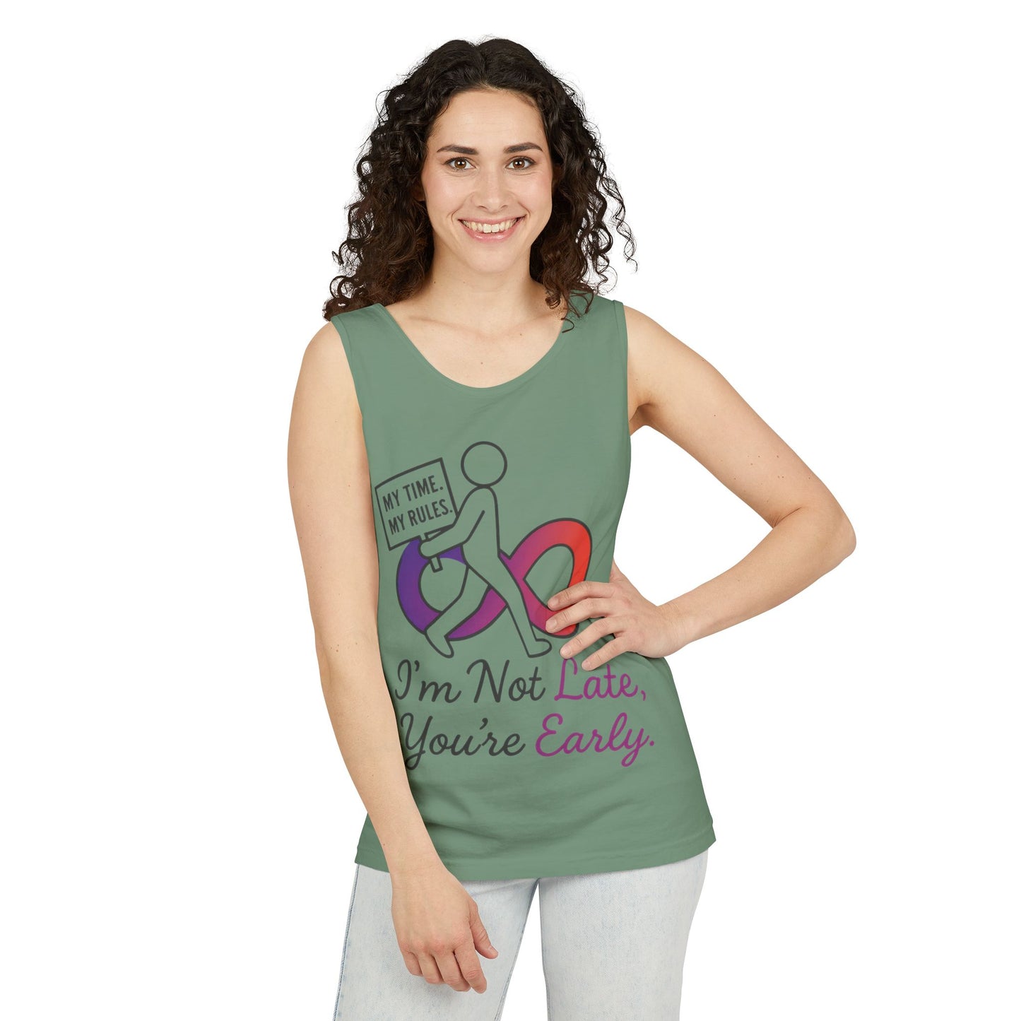 My Time My Rules Womens Tank Top, Funny T-Shirt, Casual Wear, women empowerment tee, confident woman shirt, self love t shirt
