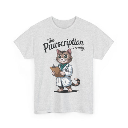 Funny Doctor Cat Tee, Unisex Tee, Veterinary Gift, Medical Student and Medical Workers Gift, Animal Doctor Graphic Tee, Cat Lover Apparel