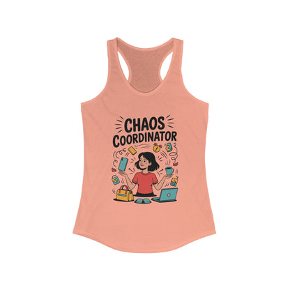 Chaos Coordinator Women's Tank, Funny Mom Life Graphic Top, Gift for Busy Moms, Multitasking Mom Gift, Mom Life Tank, Mother's Day Gift