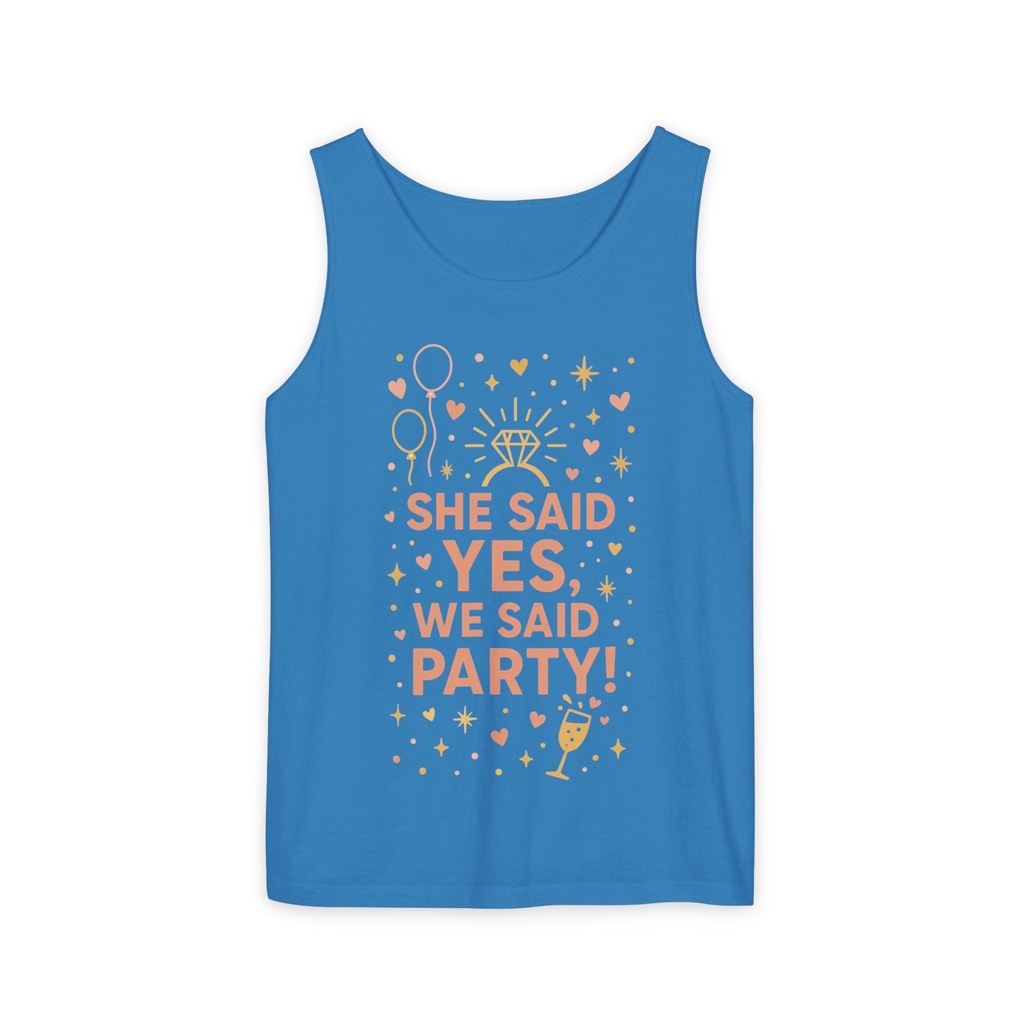 Bridal Party Tank Top, Bachelorette Party Tee, Bridesmaid Wedding Tee, Hen Party Tank, Bridal Shower,  Bridesmaids Gift