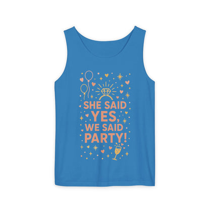 Bridal Party Tank Top, Bachelorette Party Tee, Bridesmaid Wedding Tee, Hen Party Tank, Bridal Shower,  Bridesmaids Gift