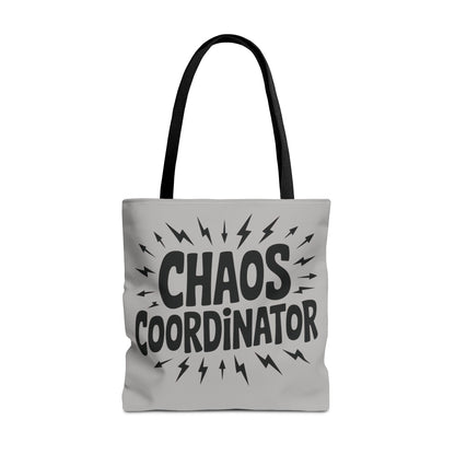 Chaos Coordinator Tote Bag, Fun Carryall for Busy Moms, Students, or Event Planners, Perfect Gift, Beach Weekender Bag,  Large Tote Bag
