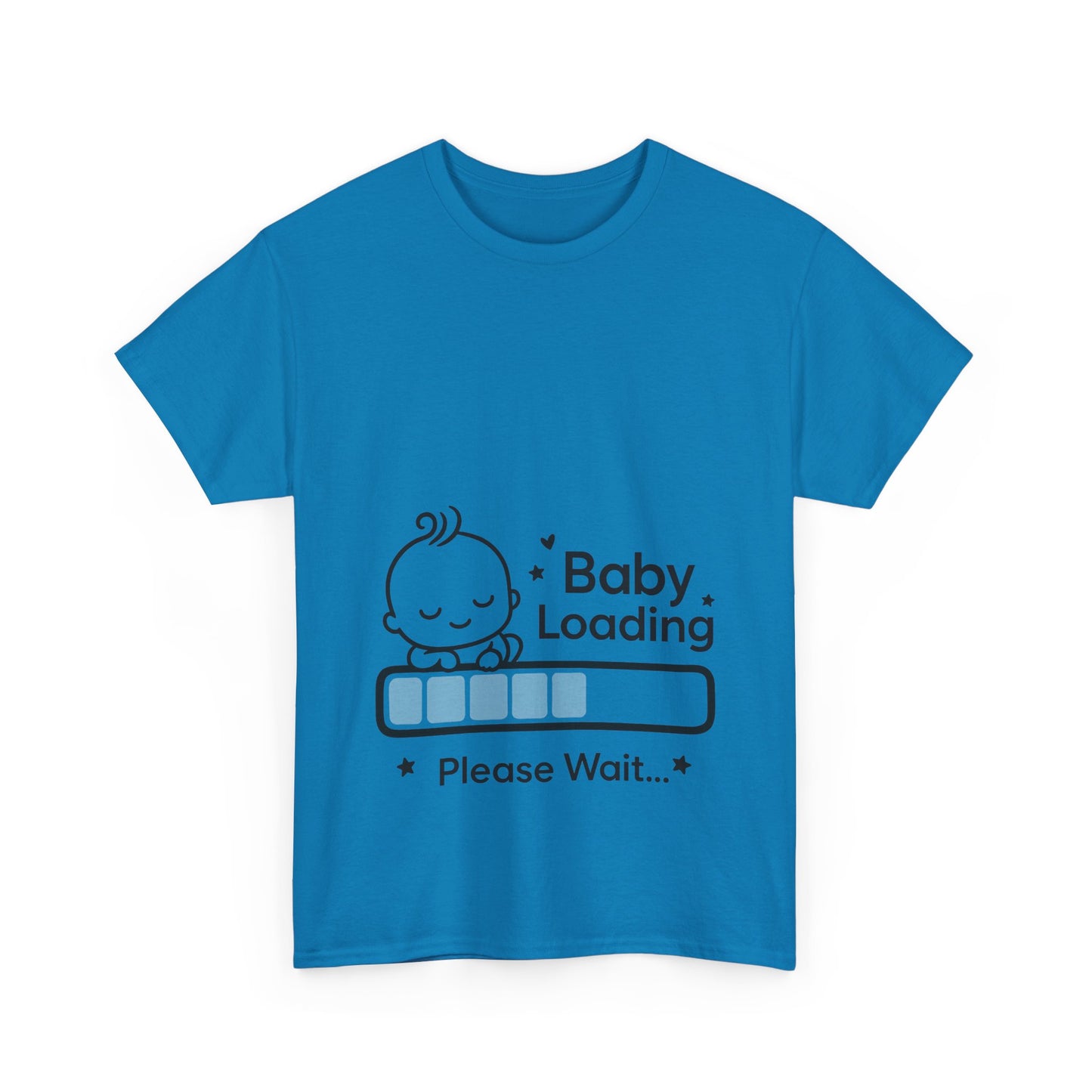 Baby Loading Maternity T-Shirt, Funny Pregnancy Announcement Tee, Mom To Be Gift, Expecting Baby Tee, Pregnancy Reveal Top, Baby Shower Gift