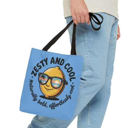 Zesty Lemon Tote Bag - Fun & Bold Carry-All for Everyday Use, Summer, Beach Days, Gifts, Eco-Friendly Shopping, Large Tote Bag