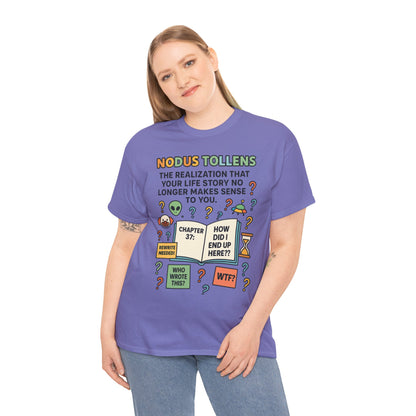 Nodus Tollens Women's Tee, Latin Words, Moods & Modes, Self-Awareness, Personal Development, Funny Existential Graphic Tee, Book Lover Gift
