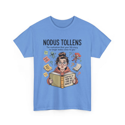 Nodus Tollens Tee, Women's Heavy Cotton Shirt, Latin Words, Moods & Modes, Self-Awareness, Personal Development