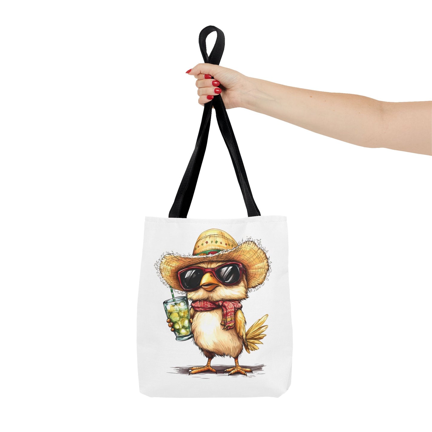 Chic Summer Tote Bag, Fun Bird Design, Beach Bag, Vacation Accessory, Perfect Gift for Bird Lovers, Eco-Friendly Shopper
