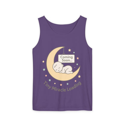 Maternity Tank Top, Coming Soon Pregnancy Announcement Top, Mom To Be Gift, Expecting Baby Reveal Tee, Baby Shower Top, Gender Reveal Top