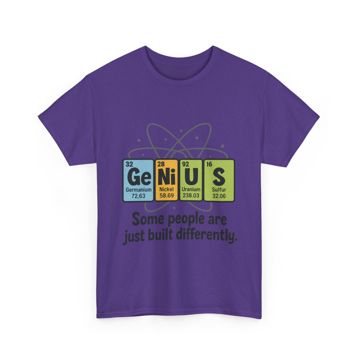 Funny Womens Genius T-Shirt, Periodic Table Nerd Shirt, Science Humor Tee, Gift for Nerds, Science Lovers Gift, Genius Science Tee