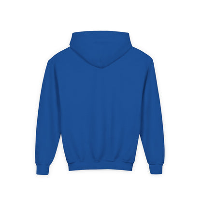 Easter Blues Youth Hoodie, Cute Bunny Sweatshirt, Spring Festival Apparel, Kid's Gift, Music Celebration, Easter Outfit