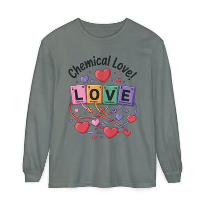 Chemical Love Long Sleeve T-Shirt Women's, Perfect Gift for Science Lovers, Valentine's Day, Chemistry Enthusiasts, Casual Wear, Cute [...]