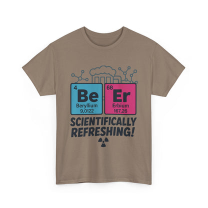 Mens Beer Science T-Shirt, Periodic Table Tee, Nerd Shirt for Him, Science Gift Tee, Chemistry Shirt, Science Lover Apparel, STEM Outfit