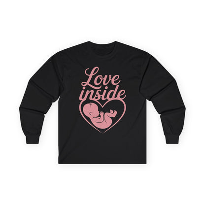 Maternity  Long Sleeve Tee, Pregnancy Announcement Tee, Mom To Be Gift, Expecting Mother Gift, Pregnancy Reveal Top, Baby Shower Top