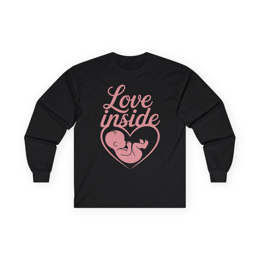 Maternity  Long Sleeve Tee, Pregnancy Announcement Tee, Mom To Be Gift, Expecting Mother Gift, Pregnancy Reveal Top, Baby Shower Top