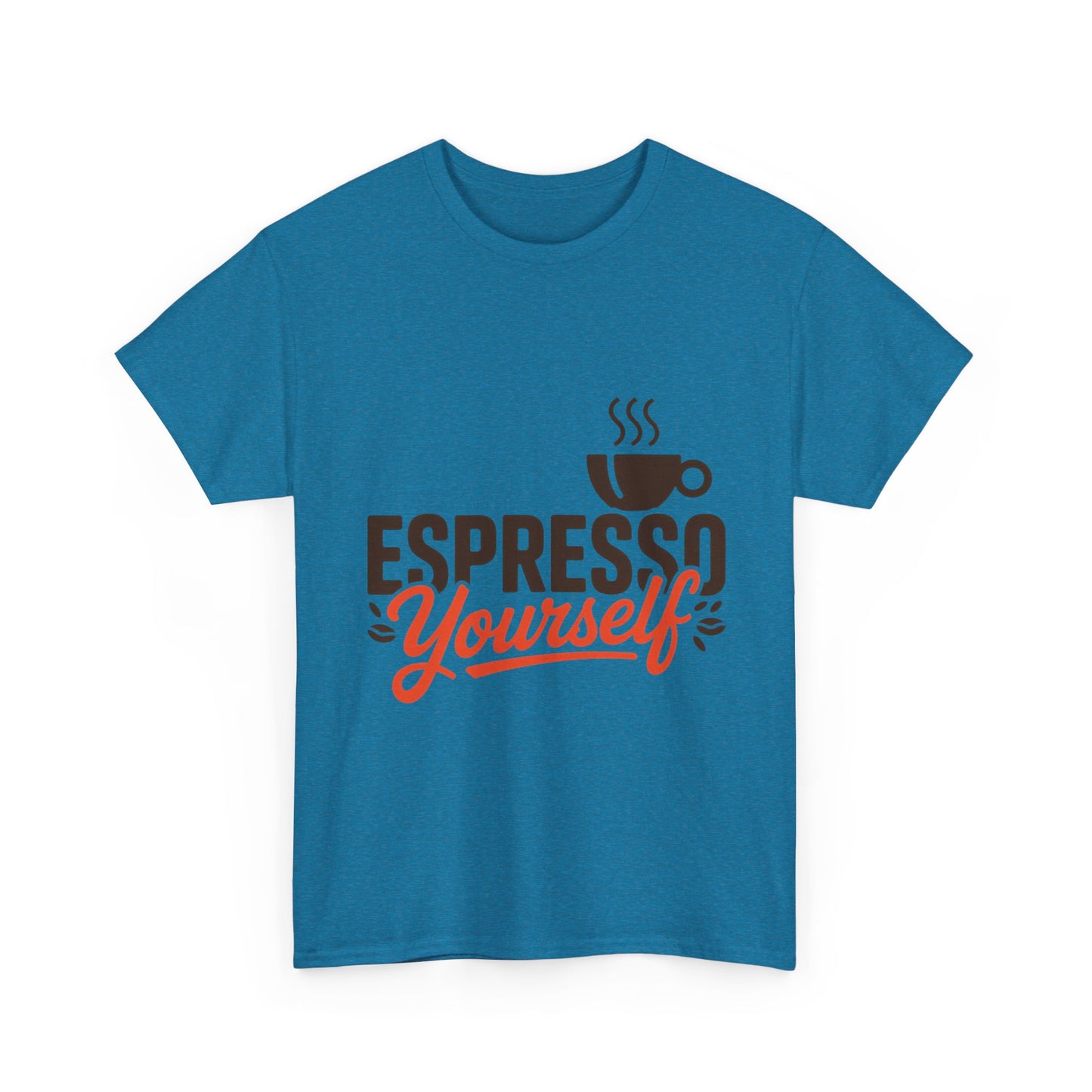Espresso Yourself Mens T-Shirt, Funny Coffee Graphic Tee, Coffee Tee, Coffee Humor