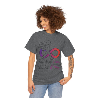 My Time My Rules Women's Heavy Cotton Tee, Funny T-Shirt, Casual Wear, women empowerment tee, confident woman shirt, self love t shirt