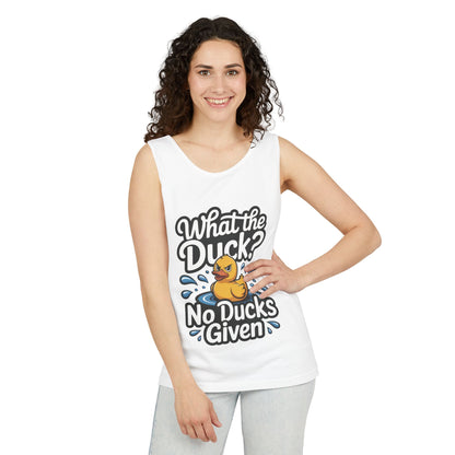 What The Duck Funny Womens Tank Top, No Ducks Given Tee, Sarcastic Duck Tee, Rubber Duck Graphic Tank, Humor Gift For Her,Beach Party Outfit
