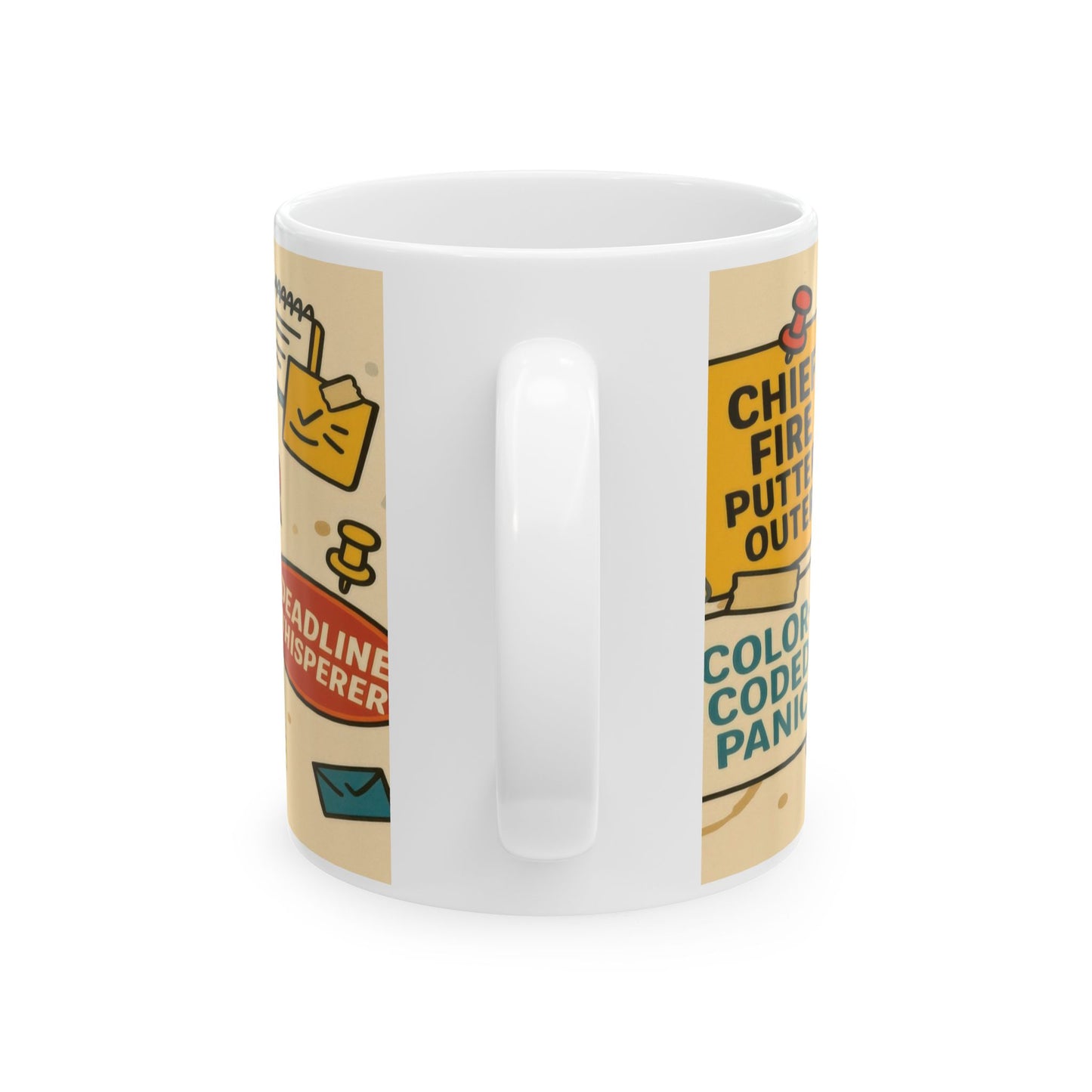 Chaos Coordinator Mug, Funny Coffee Cup for Office Workers, Perfectionists & Multitaskers, Office Humor, Coffee Lovers, Gift for Managers