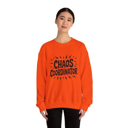 Chaos Coordinator Sweatshirt, Funny Gift for Moms, Mother's Day Gift, TeacherSweatshirt, Casual Graphic Tee, Women's Gift Idea