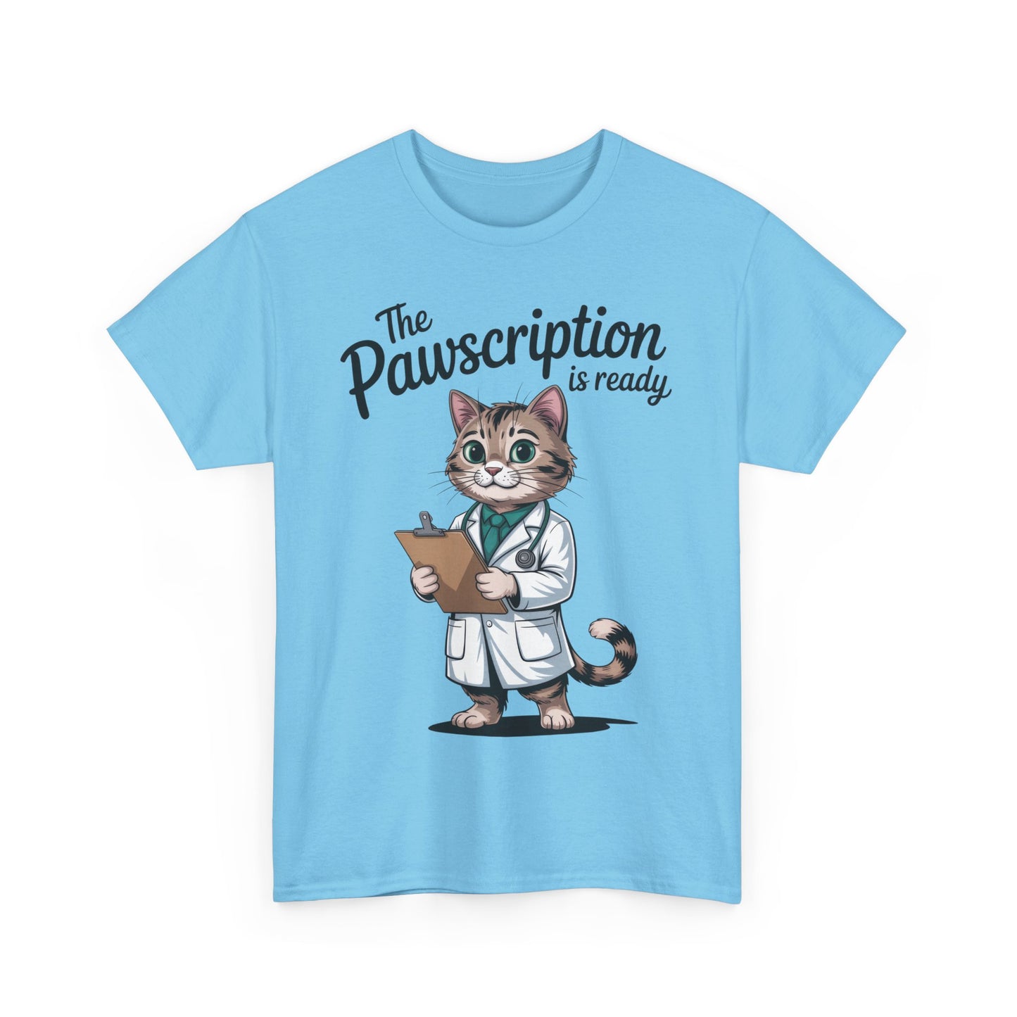 Funny Doctor Cat Tee, Unisex Tee, Veterinary Gift, Medical Student and Medical Workers Gift, Animal Doctor Graphic Tee, Cat Lover Apparel