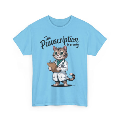 Funny Doctor Cat Tee, Unisex Tee, Veterinary Gift, Medical Student and Medical Workers Gift, Animal Doctor Graphic Tee, Cat Lover Apparel