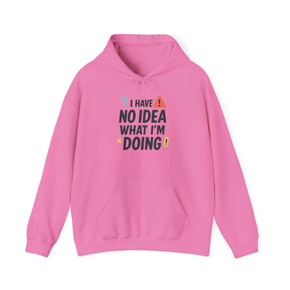 Funny Womens Hoodie, I Have No Idea What Im Doing, Chaotic Mood Sarcastic Sweatshirt for Her, Humor Hoodie, Cute Chaos Hoodie for Her