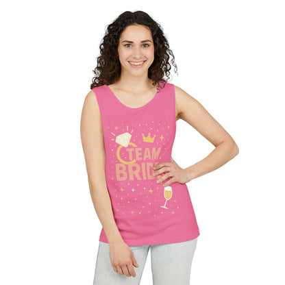 Team Bride Tank Top, Bachelorette Party Tee, Bridesmaid Wedding Tee, Hen Party Shirts, Bridal Shower,  Bridesmaids Gift