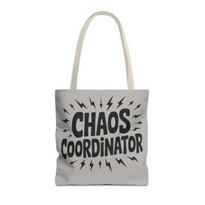 Chaos Coordinator Tote Bag, Fun Carryall for Busy Moms, Students, or Event Planners, Perfect Gift, Beach Weekender Bag,  Large Tote Bag