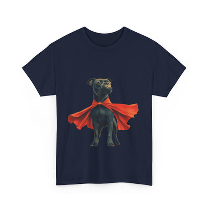 Superhero Dog Tee - Playful Pet Shirt, Gift for Dog Lovers, Fun Casual Wear, Perfect for Birthdays