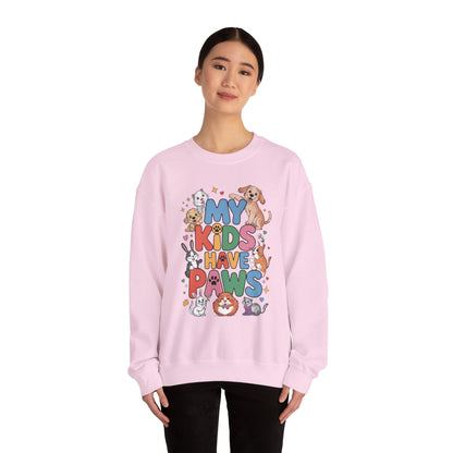 My Kids Have Paws Sweatshirt, Pet Lover Gift, Cute Animal Shirt, Cute Pet Mom Tee, Animal Parent T-Shirt, Gift for Animal Lovers
