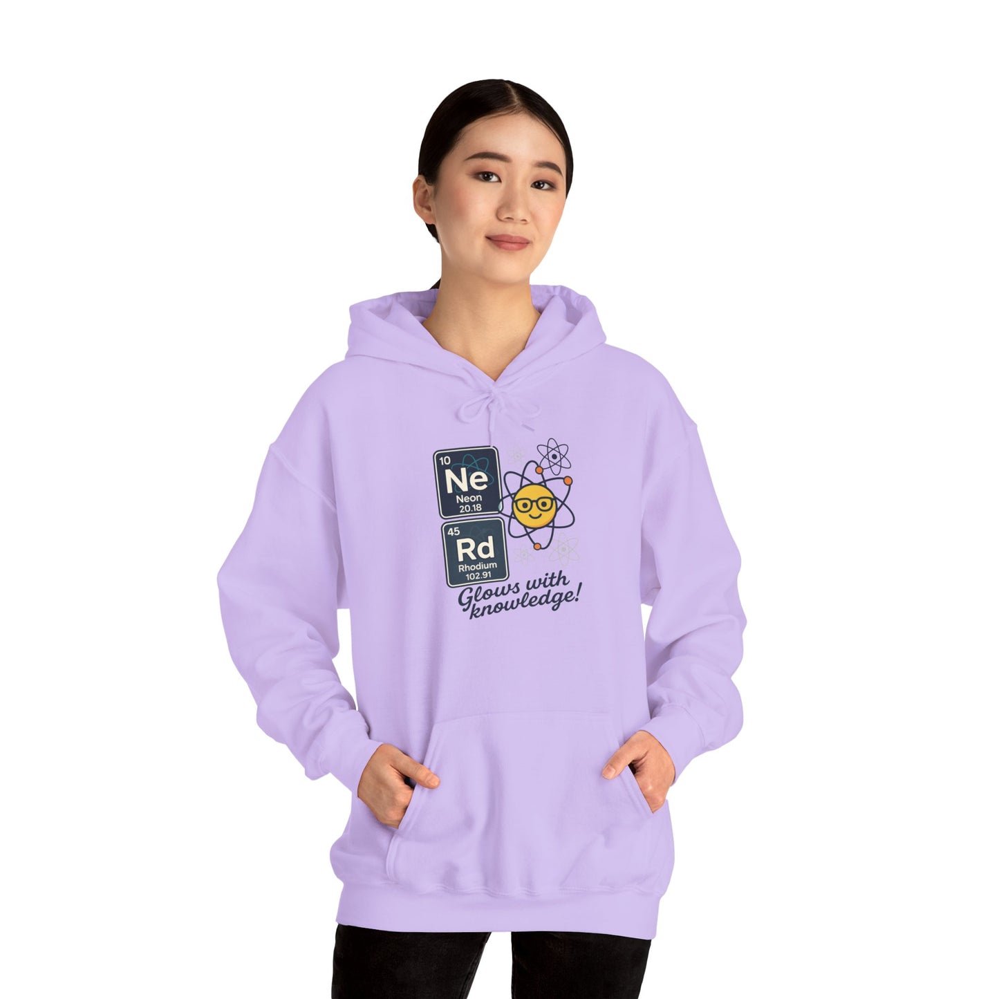 Nerd Hoodie for Women, Science Sweatshirt, Periodic Table Hoodie, STEM Gift for Her, Geek Gift, Science Lover Gift, College Student Clothing
