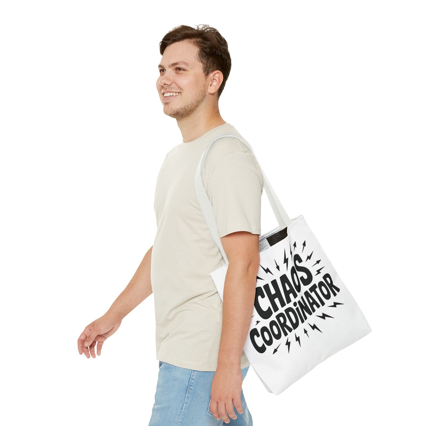 Chaos Coordinator Tote Bag, Fun Carryall for Busy Moms, Students, or Event Planners, Perfect Gift, Beach Weekender Bag,  Large Tote Bag