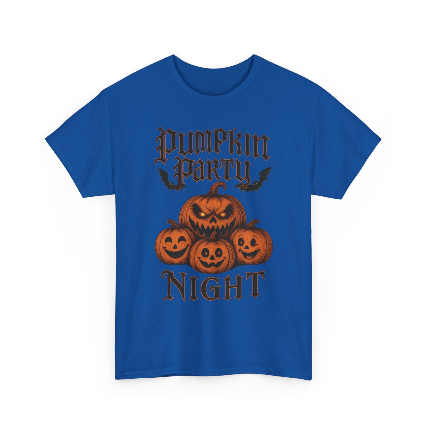 Pumpkin Party Night Shirt, Women's Halloween Gothic Pumpkin T-Shirt, Spooky Jack O Lantern Party Tee, Cute Scary Fall Shirt