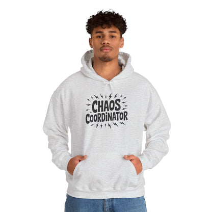 Chaos Coordinator Hoodie, Funny Sweatshirt, Gift for Men, Unisex Pullover, Cozy Winter Clothing, Humor Apparel, Relaxed Fit