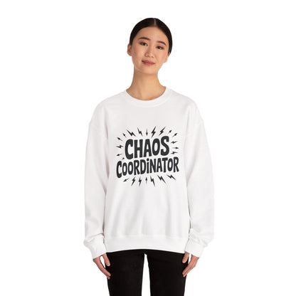 Chaos Coordinator Sweatshirt, Funny Gift for Moms, Mother's Day Gift, TeacherSweatshirt, Casual Graphic Tee, Women's Gift Idea
