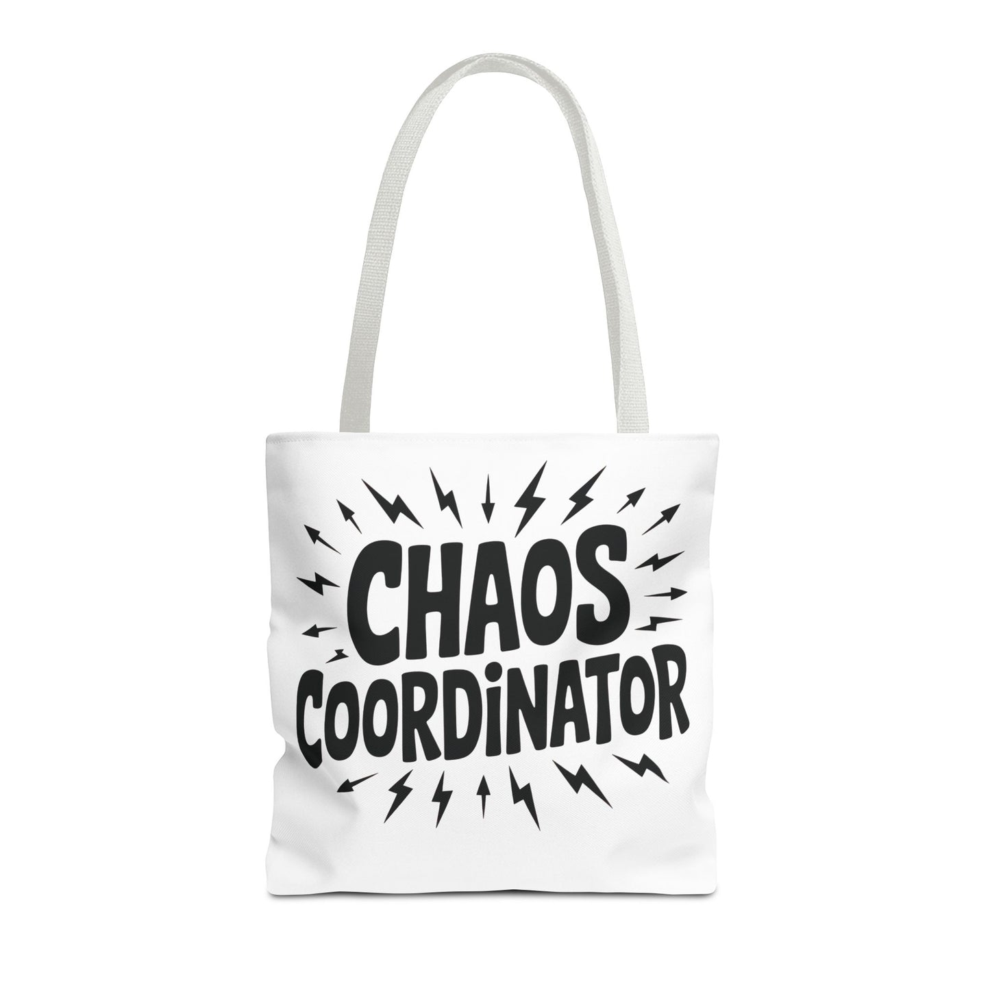 Chaos Coordinator Tote Bag, Fun Carryall for Busy Moms, Students, or Event Planners, Perfect Gift, Beach Weekender Bag,  Large Tote Bag