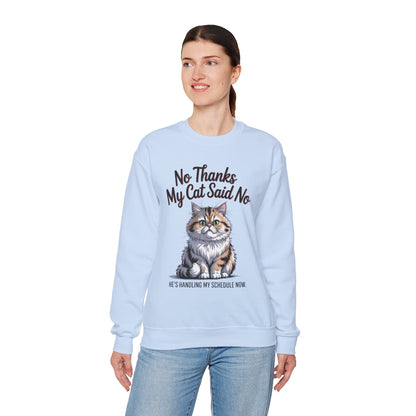 Funny Cat Crewneck Sweatshirt - Ideal Gift for Cat Lovers, Cozy Animal Sweater, Novelty Pet Lover Gift, Cute Cat-Themed Apparel, [...]