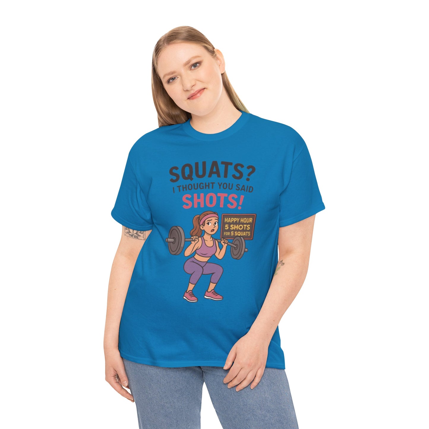 Funny Gym T-Shirt for Women, Workout Humor Tee for Fitness Lovers, , Gift for Gym Lovers, Activewear, Workout Gear