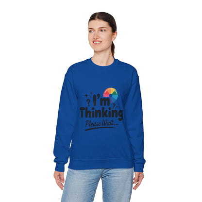 Playful Thinking Womens Sweatshirt, Thoughtful Gift, Geeky Gift for Introverts, Programmers, Designers, , Comfy Crewneck for Creative Minds